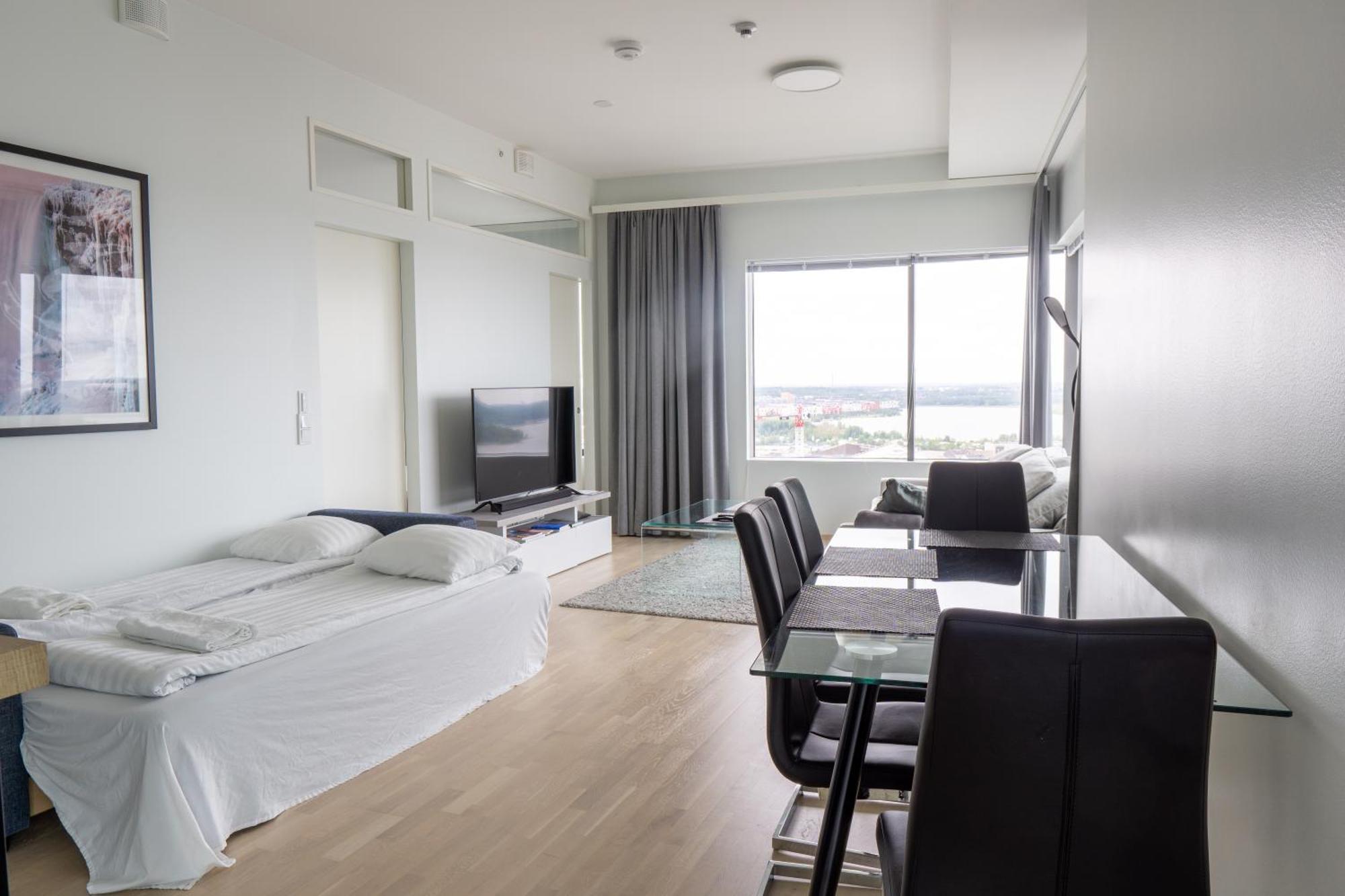 18Th Floor Helsinki High Point 1 Bdr Apartment With City View - Free Garage Parking מראה חיצוני תמונה